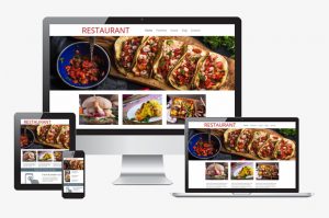 restaurant web design