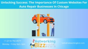 Unlocking Success: The Importance Of Custom Websites For Auto Repair Businesses In Chicago